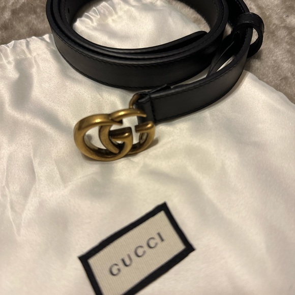 Authentic Gucci Belt Women’s .5” - Picture 2 of 10